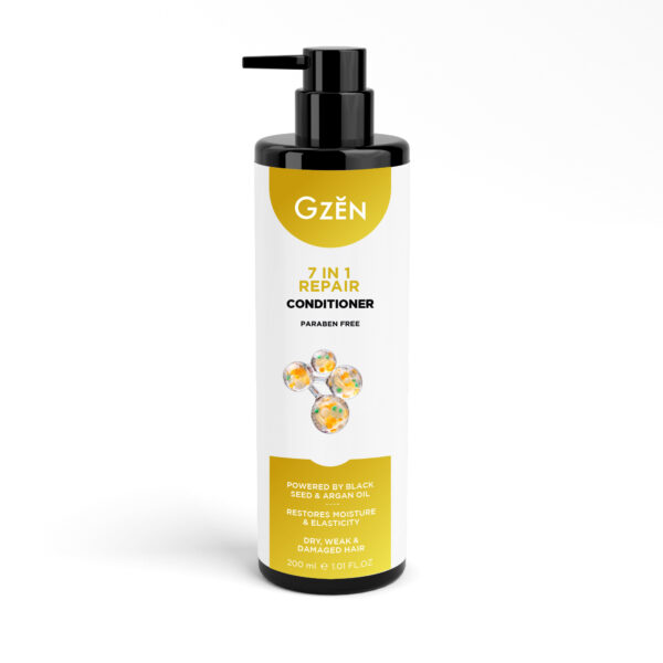 GZEN 7 in 1 Repair Conditioner for Dry & Damaged Hair, 200 ml