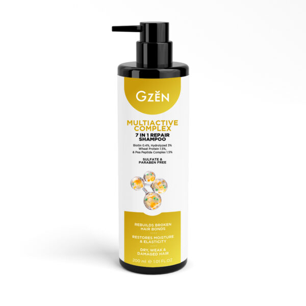 GZEN Multiactive Complex 7 in 1 Repair Shampoo, 200 ml