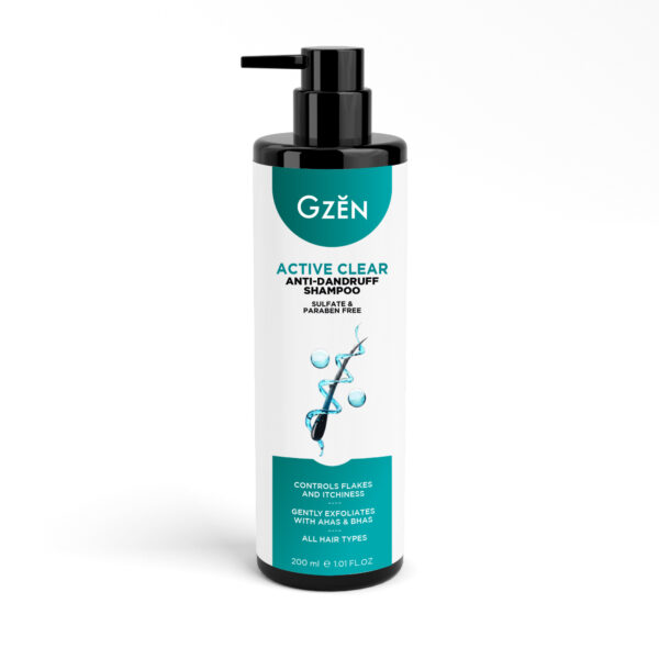 GZEN Active Clear Anti-Dandruff Shampoo, 200 ml