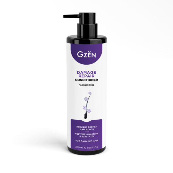 GZEN Damage Repair Conditioner, Paraben Free, 200 ml