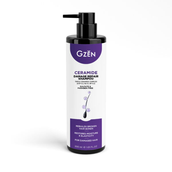 GZEN Ceramide Damage Repair Shampoo, 200 ml