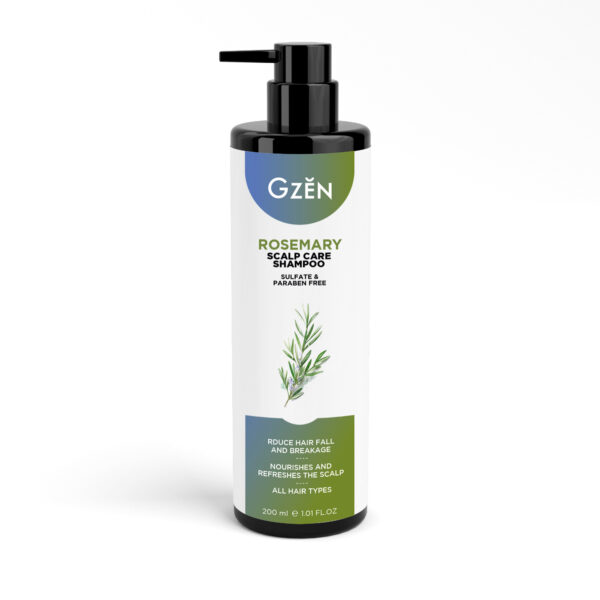 GZEN Rosemary Scalp Care Shampoo, 200 ml